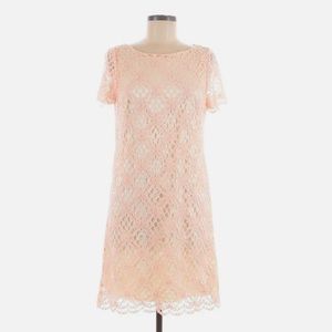 Pink crochet dress by JAX